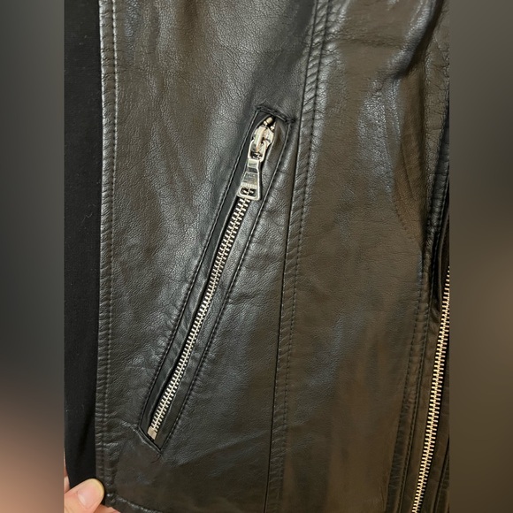 Express Women’s Faux Leather Moto Jacket - Picture 3 of 16